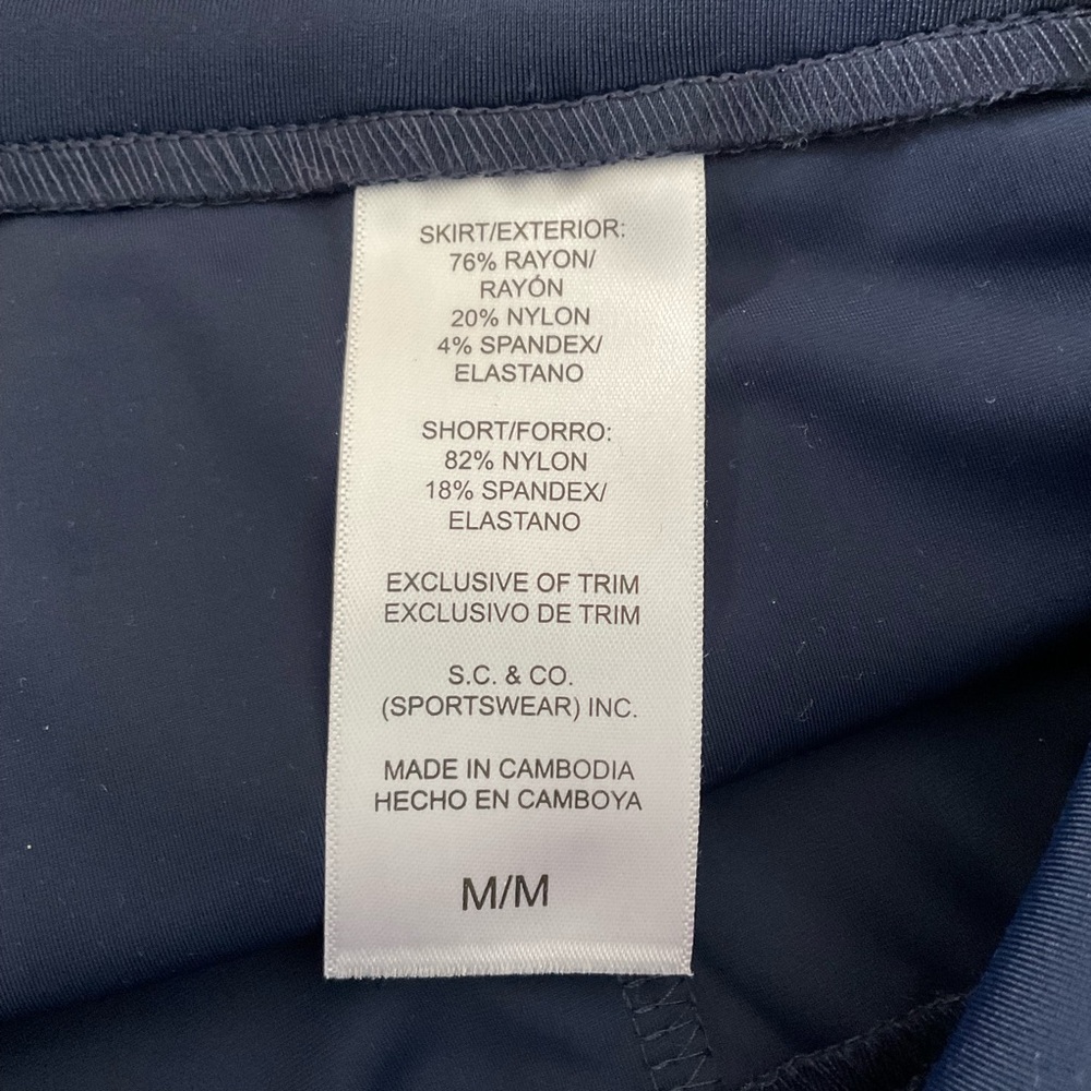 NWT S.C.&Co. Tummy Control Skort, Women’s Sz M - Picture 12 of 13
